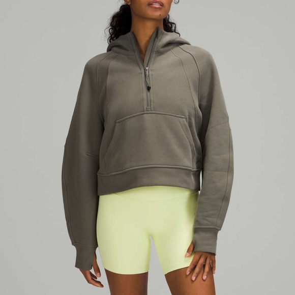 Lululemon Scuba Half-zip - grey sage - Picture 2 of 8